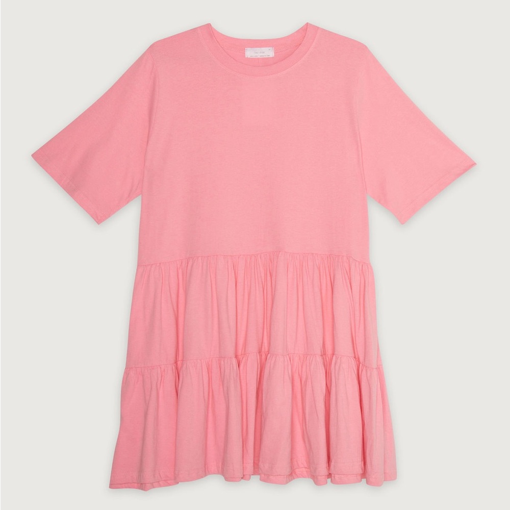 OAK & FORT Tiered T-shirt Dress